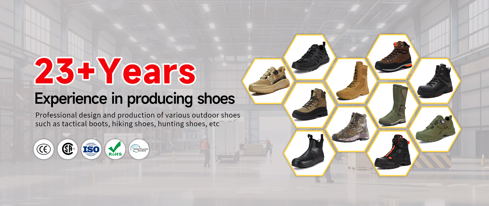 Chaussures de travail et de sécurité en Chine