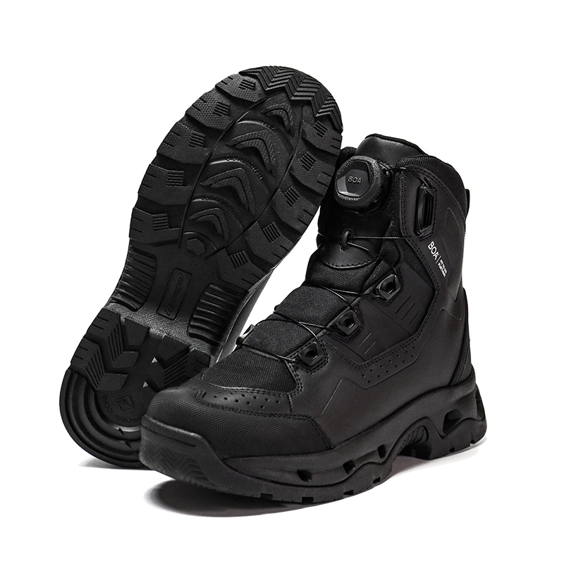 Bottes de police respirantes à doublure sandwich