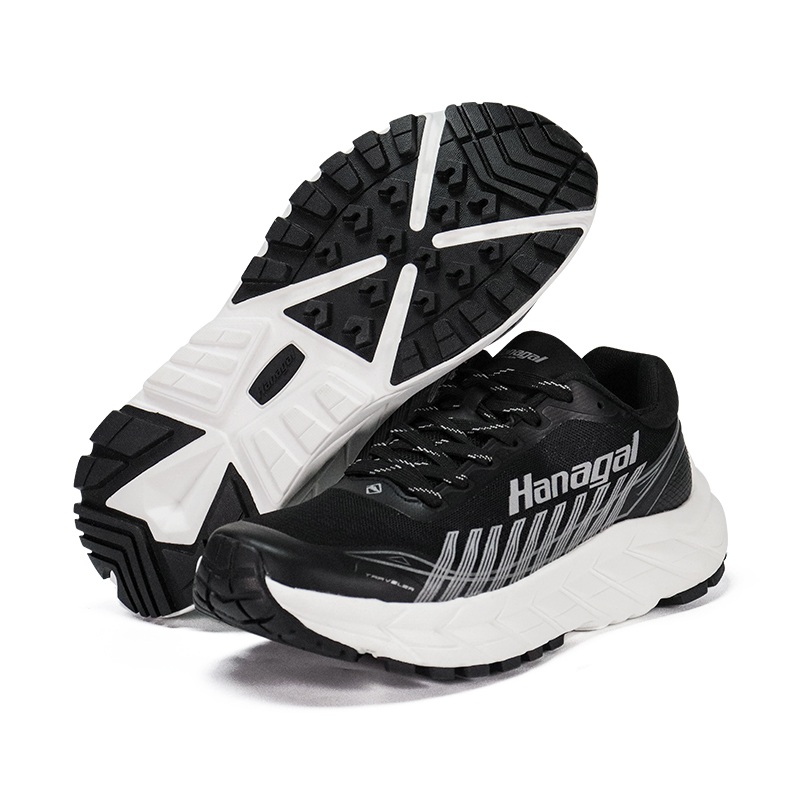 Sneaker respirant de loisirs EVA en tissu jacquard en caoutchouc