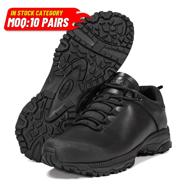 Chaussures de trekking en cuir avec protection contre les éclaboussures d'eau